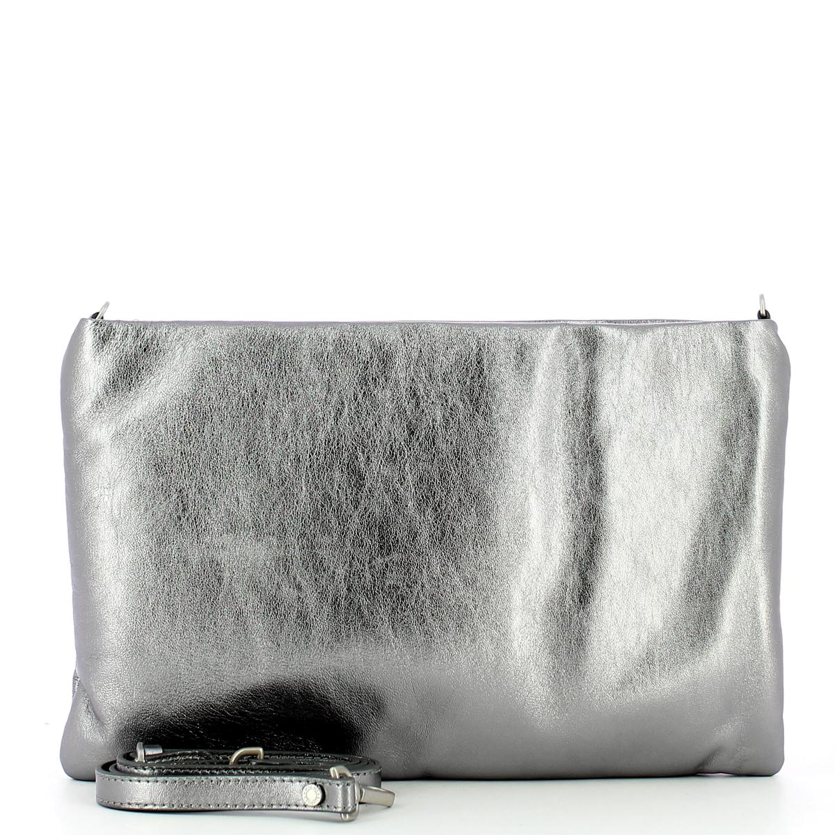 Gianni Chiarini Pochette Piuma Supersoft Acciaio Large - 4