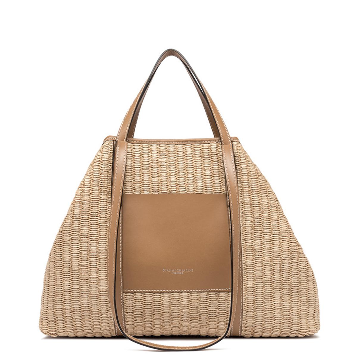 Gianni Chiarini Borsa a mano Superlight Naturale Cuoio - 1