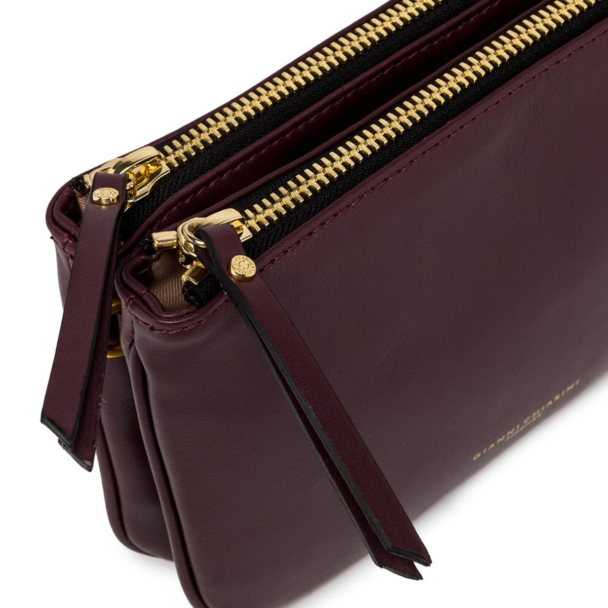 Gianni Chiarini Mini borsa a Tracolla Frida Plum - 5
