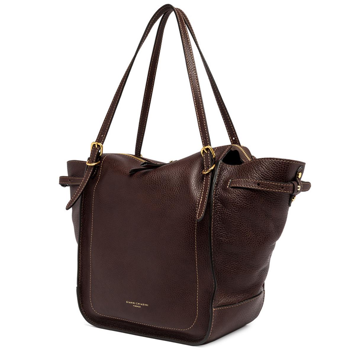 Gianni Chiarini Borsa a spalla Olly Dark Brown - 3