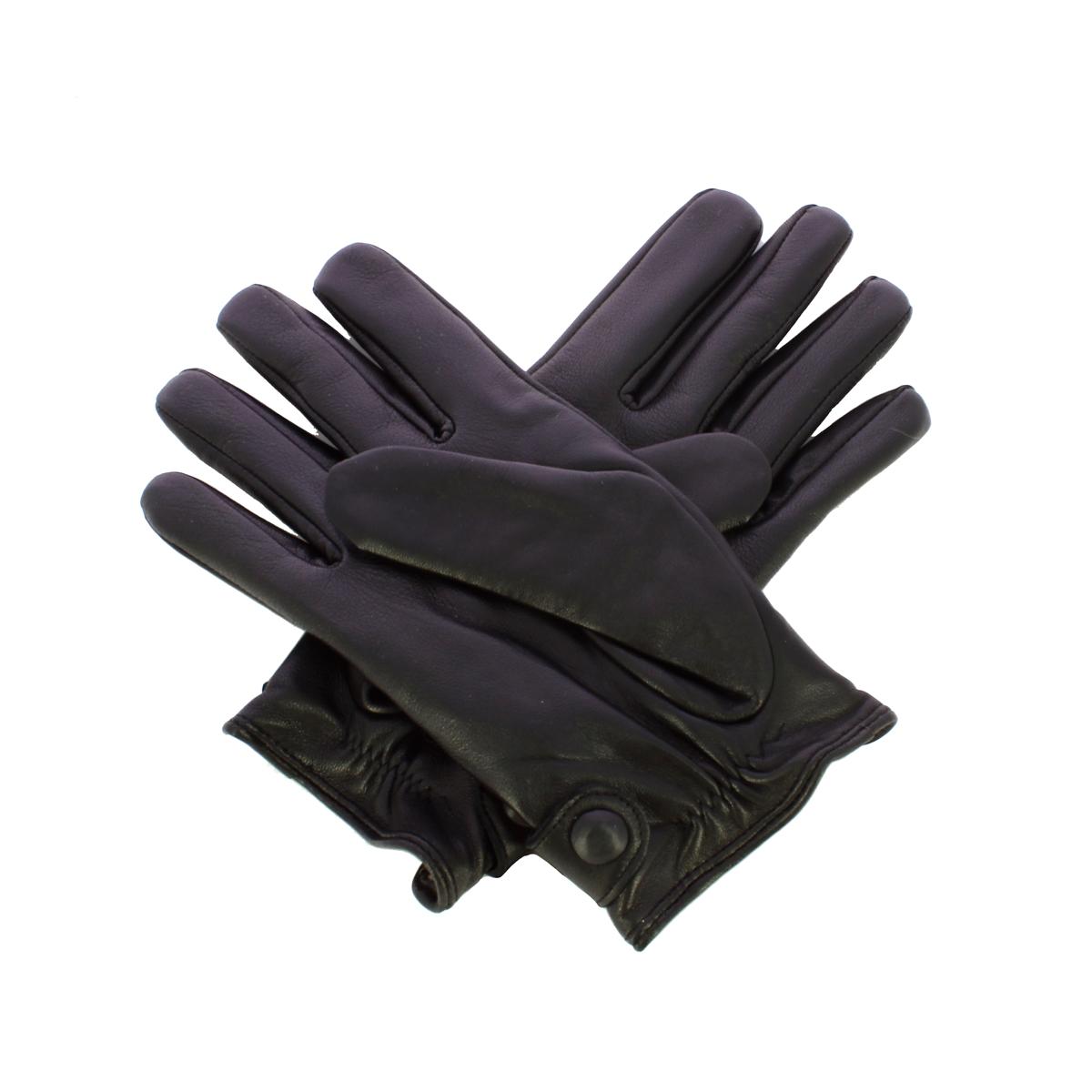 Gianni Chiarini Guanti in nappa Nero Oro - 2