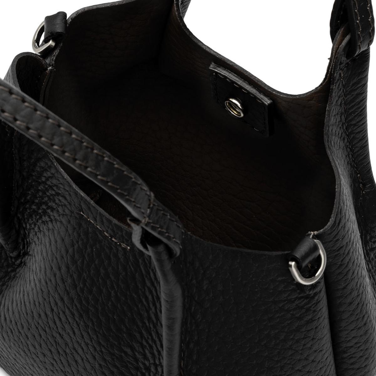 Gianni Chiarini Borsetta a mano Dua Nero Castoro - 4