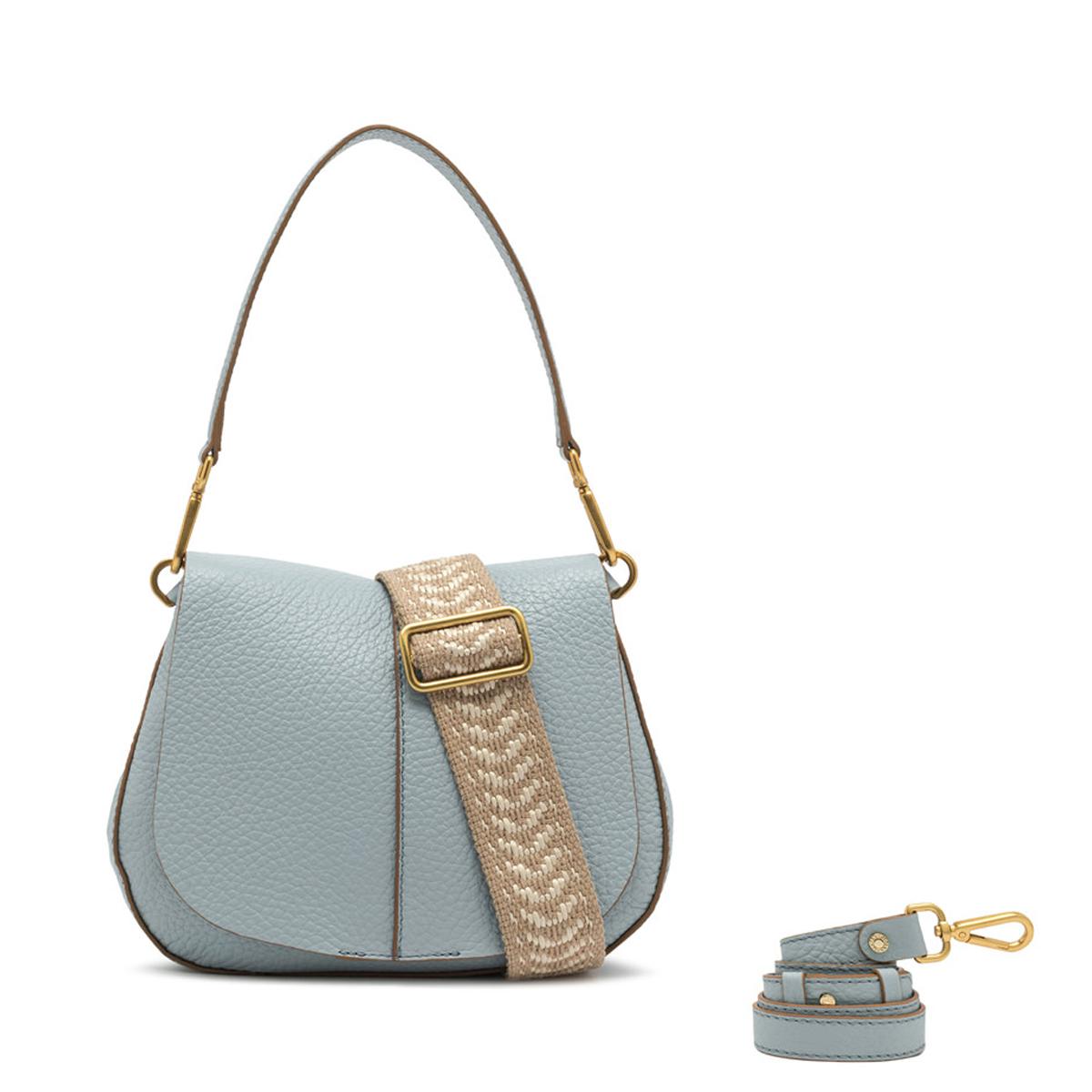 Gianni Chiarini Borsa a spalla Helena Round Small Sky - 2