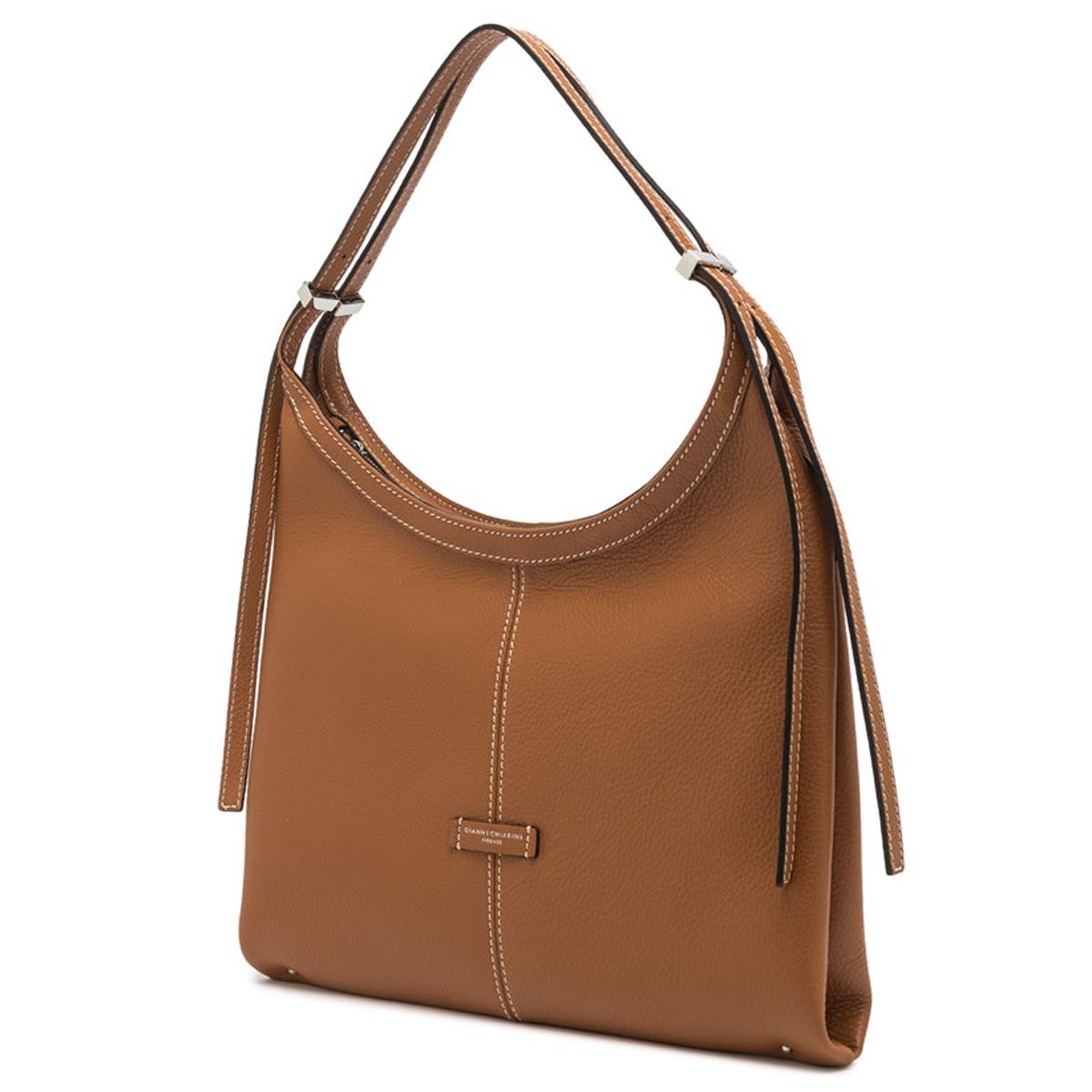 Gianni Chiarini Borsa a spalla Norma Caramello - 3