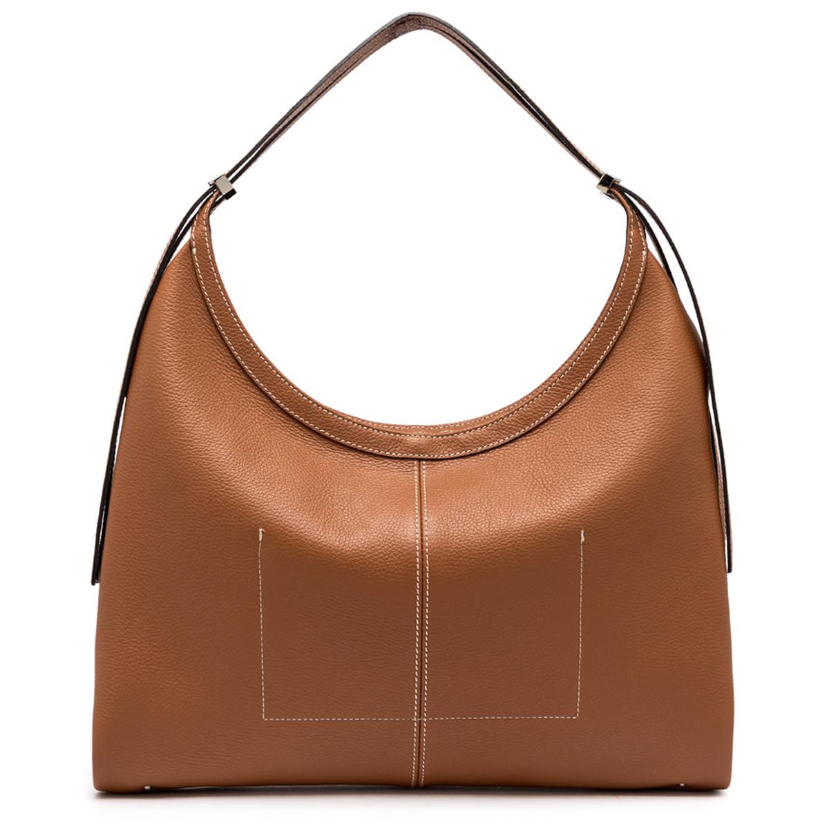 Gianni Chiarini Borsa a spalla Norma Maxi Caramello - 3