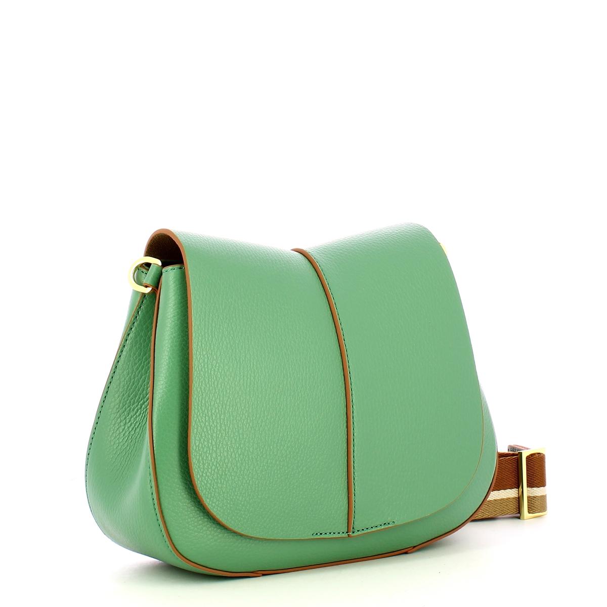 Gianni Chiarini Borsa a tracolla Helena Round Small Menta - 2