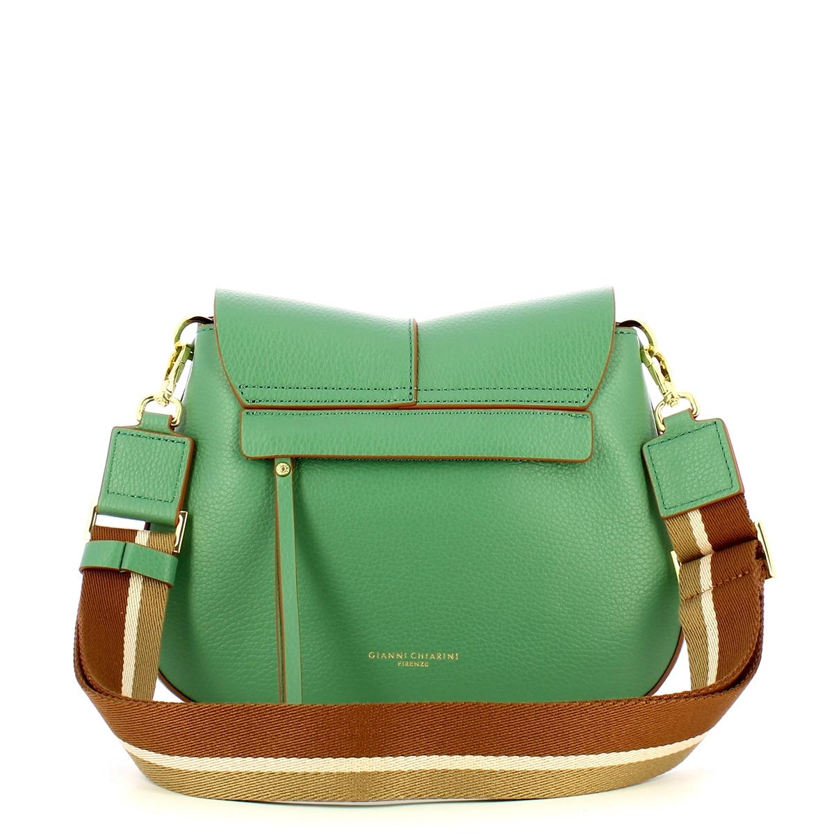 Gianni Chiarini Borsa a tracolla Helena Round Small Menta - 3