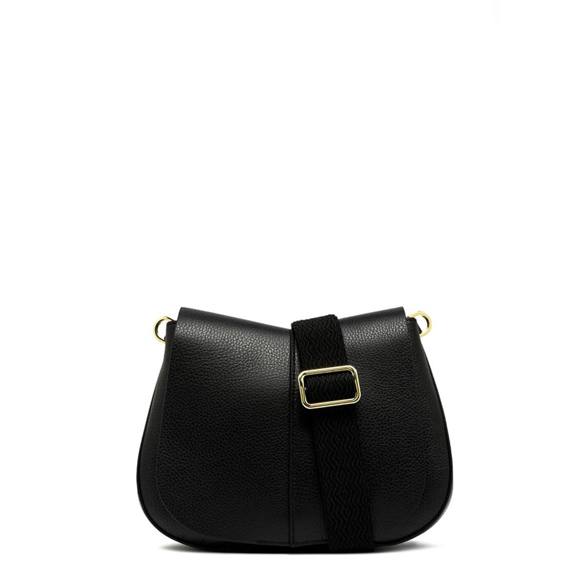 Gianni Chiarini Borsa a tracolla Helena Round Small Nero - 1