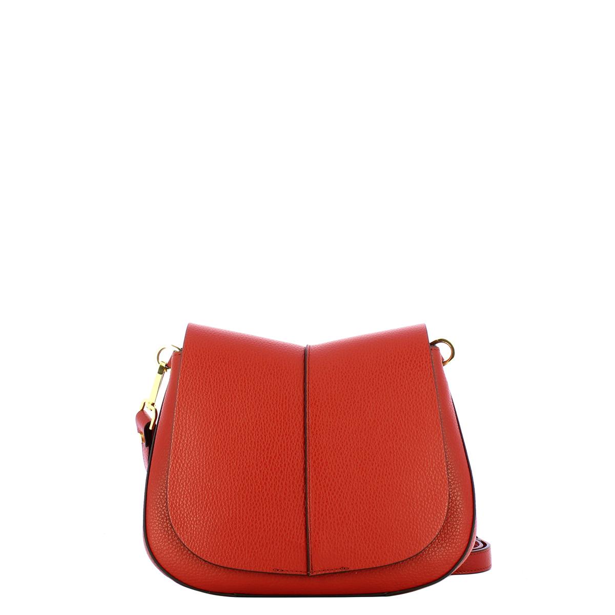 Gianni Chiarini Borsa a tracolla Helena Round Small Brick Red - 1