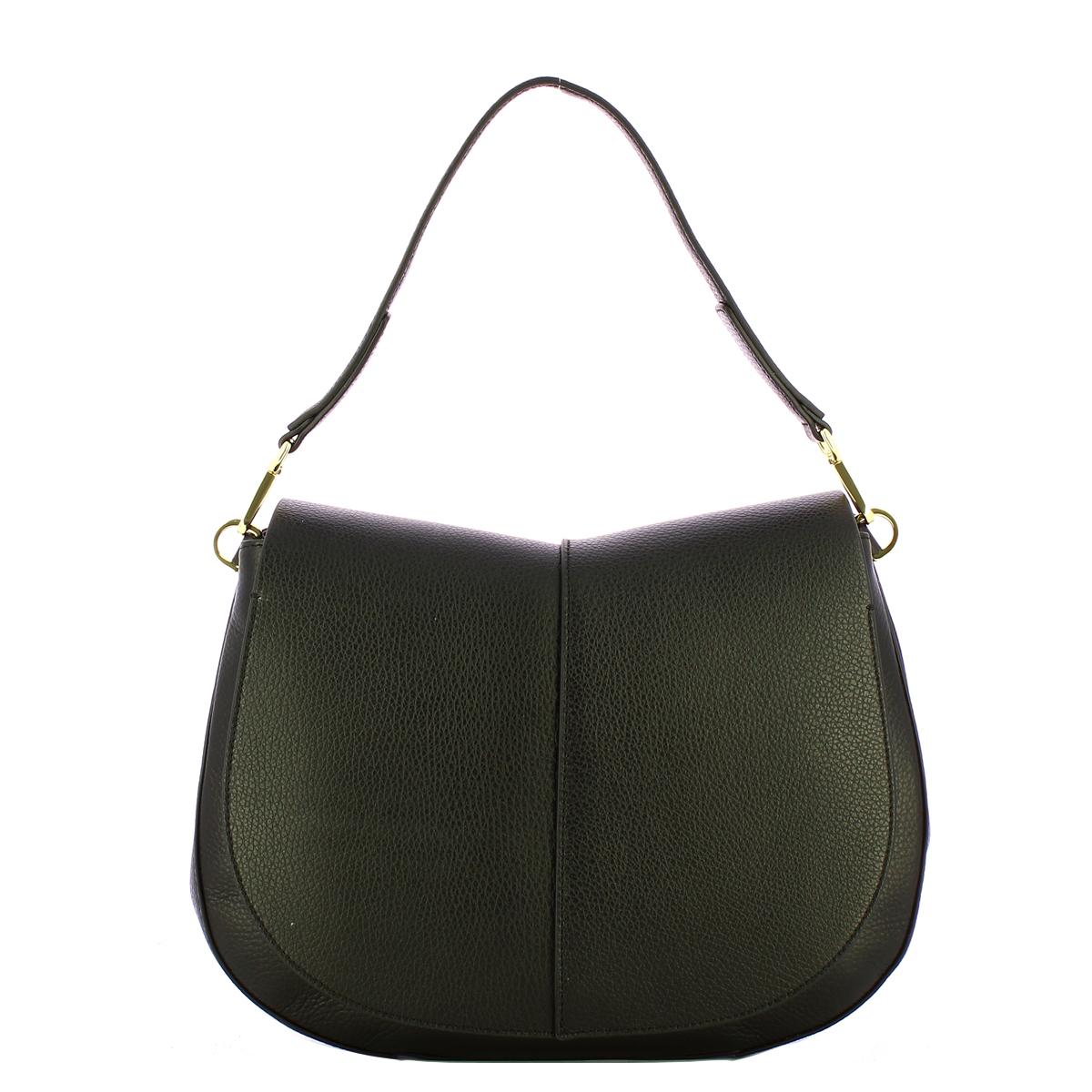 Gianni Chiarini Borsa a spalla Helena Round Medium Nero - 1