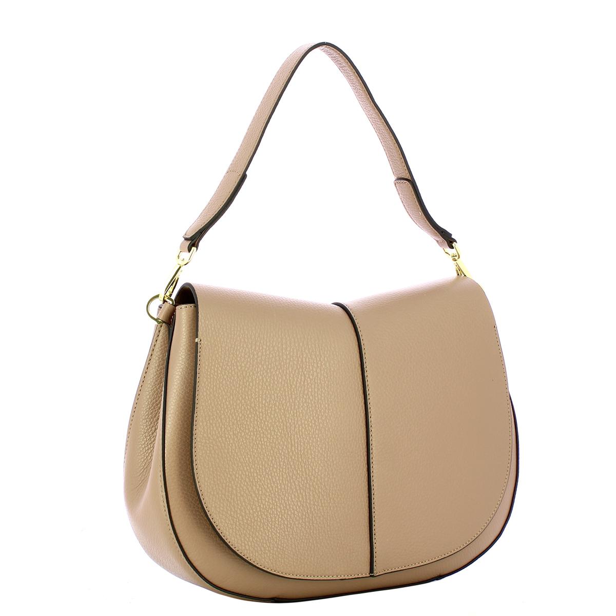 Gianni Chiarini Borsa a spalla Helena Round Medium Dove - 2