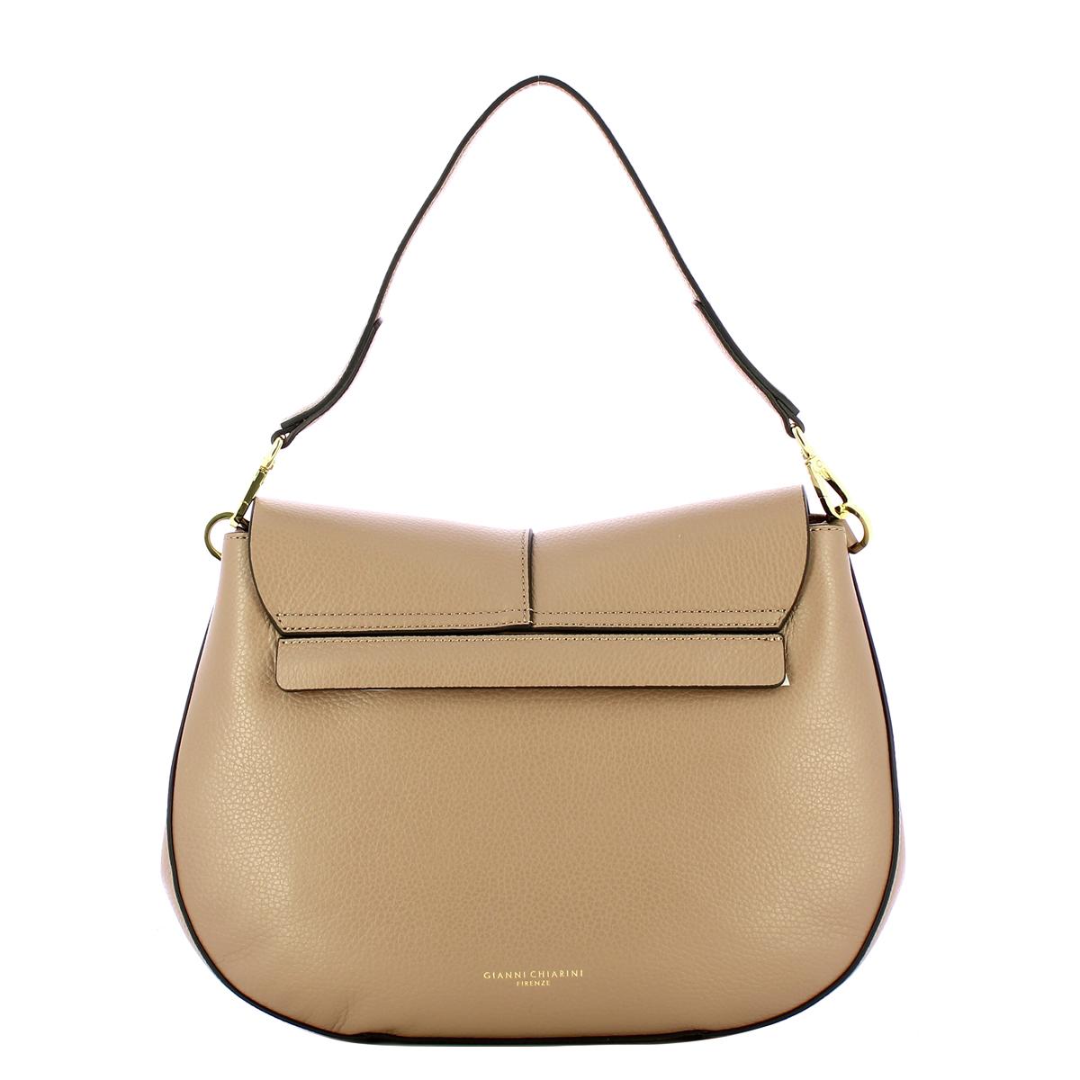 Gianni Chiarini Borsa a spalla Helena Round Medium Dove - 3