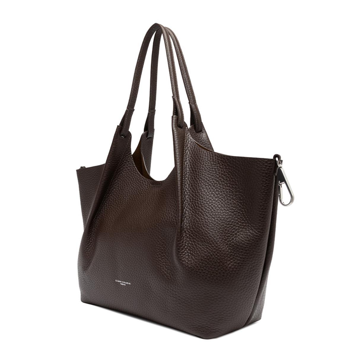 Gianni Chiarini Hobo Bag Dua Espresso Castoro - 5