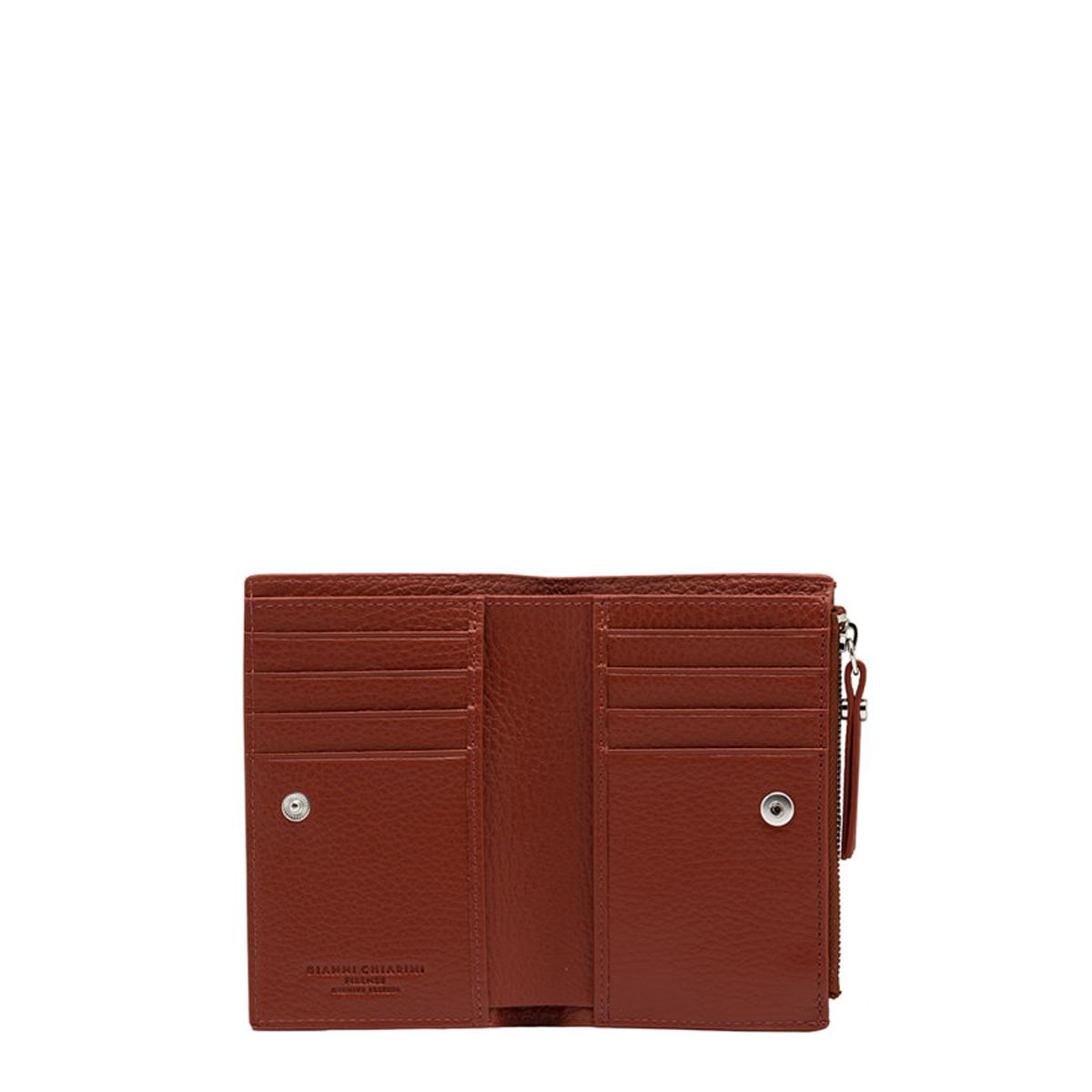 Gianni Chiarini Portafoglio Wallets Dollaro Brick Red - 4