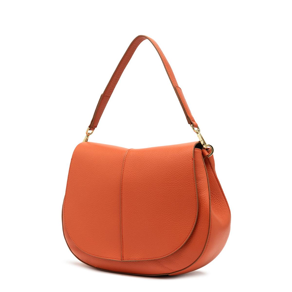 Gianni Chiarini Borsa a spalla Helena Round Medium Corallo - 2