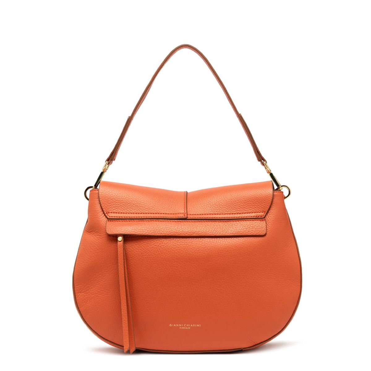 Gianni Chiarini Borsa a spalla Helena Round Medium Corallo - 3
