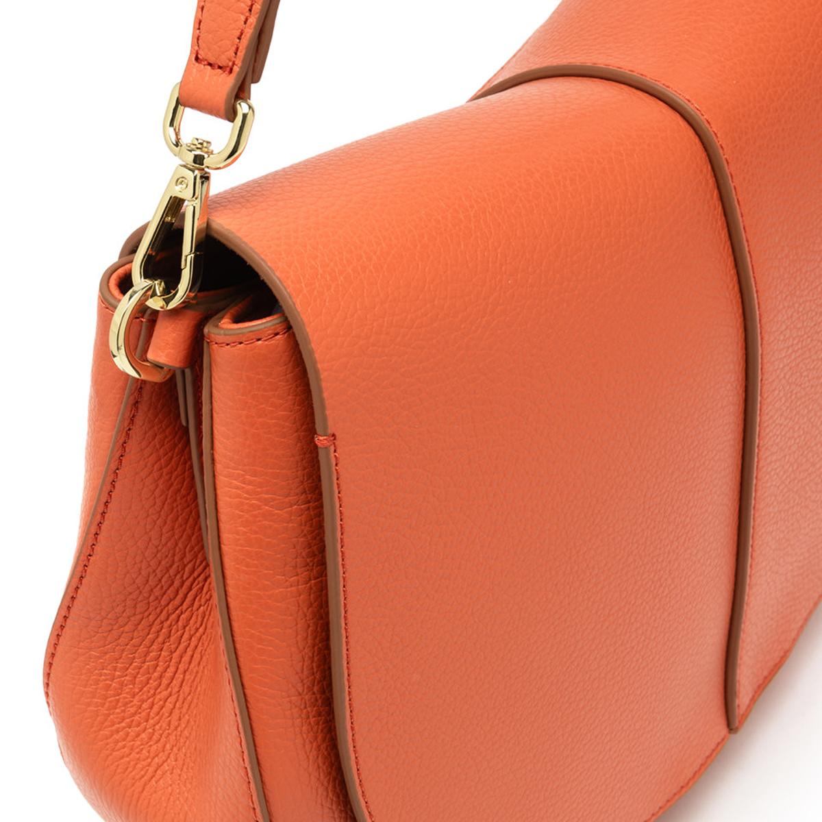 Gianni Chiarini Borsa a spalla Helena Round Medium Corallo - 4