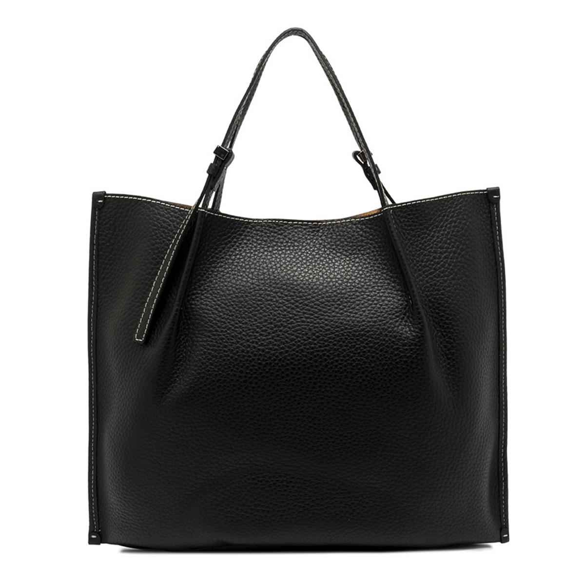 Gianni Chiarini Borsa a spalla Dory Nero Nature - 3