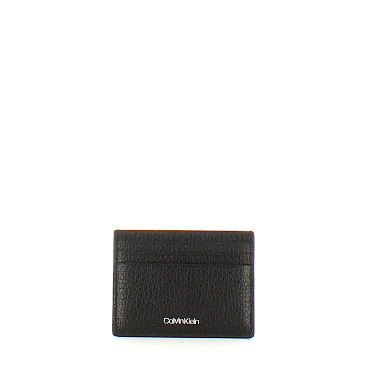 Calvin Klein Porta Carte di credito Minimalism Black - 1
