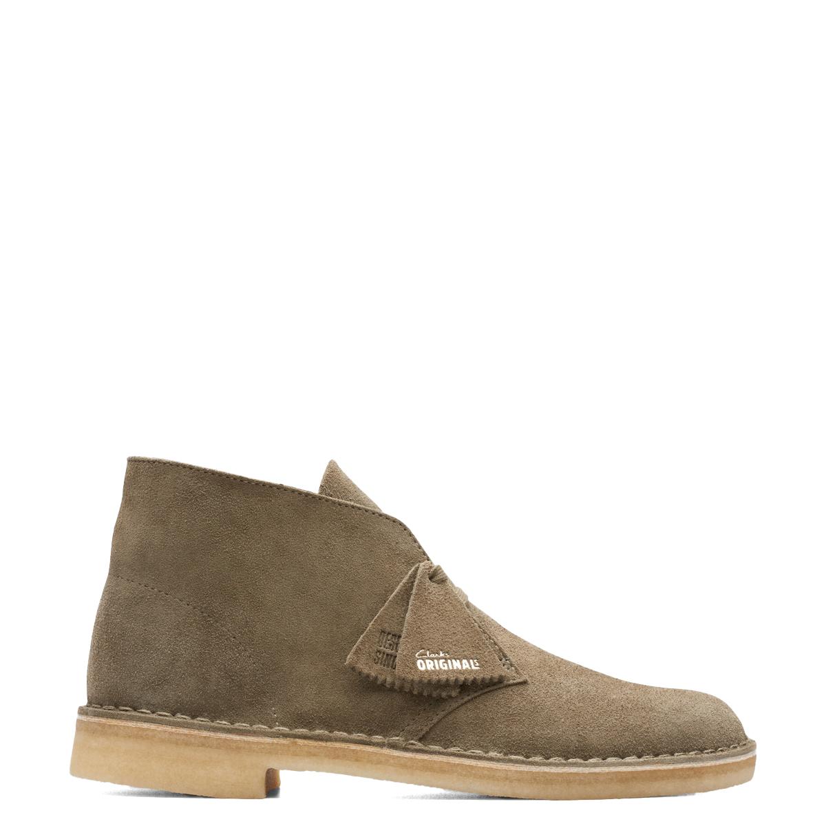 Clarks Stivaletto Desert Pale Khaki Suede - 1