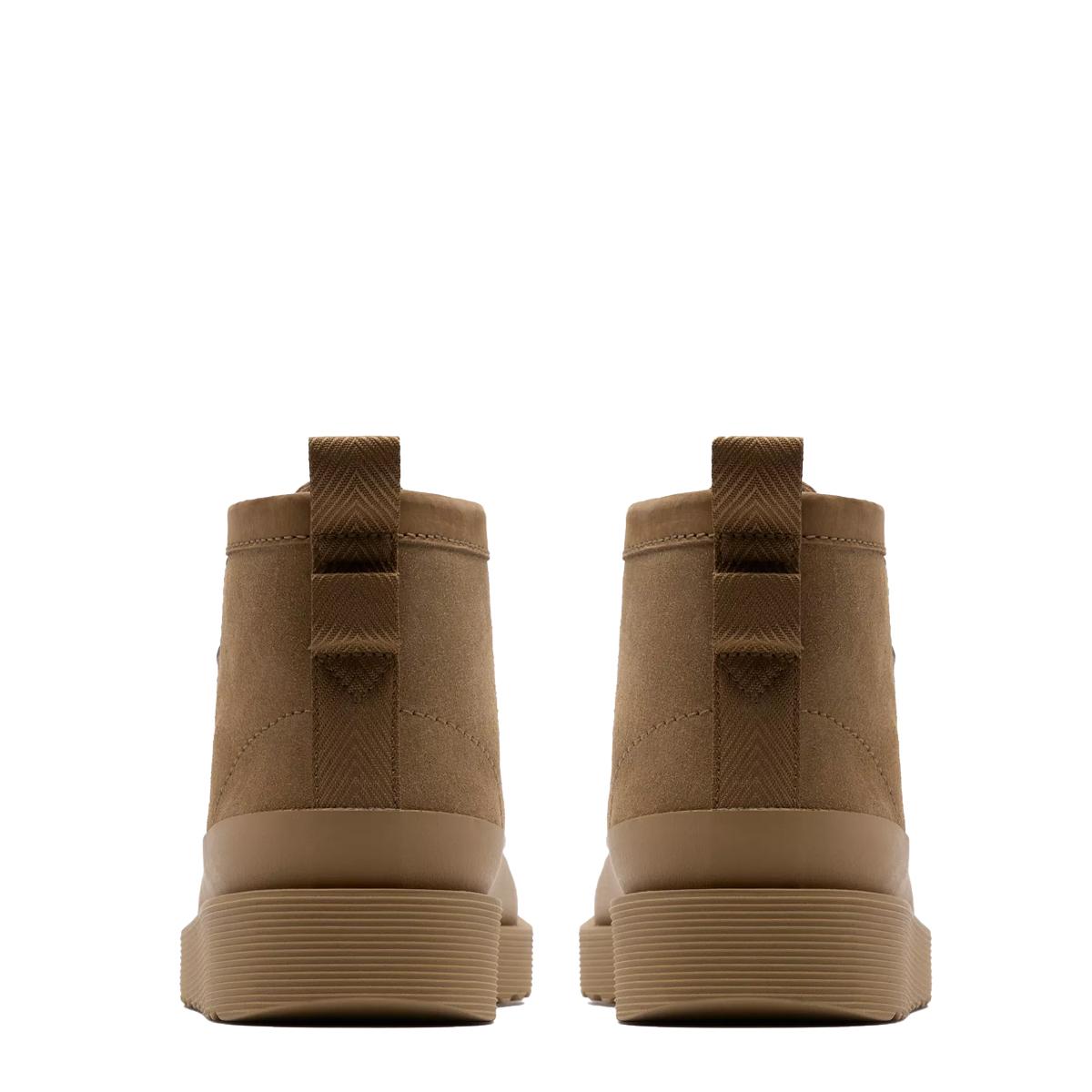 Clarks Stivaletto Wallabee FTR2 Hi Dark Sand Suede - 5