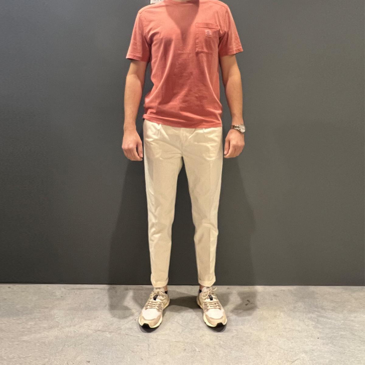 Clarks Pantaloni Alfred Chino Pinces Ivory - 3