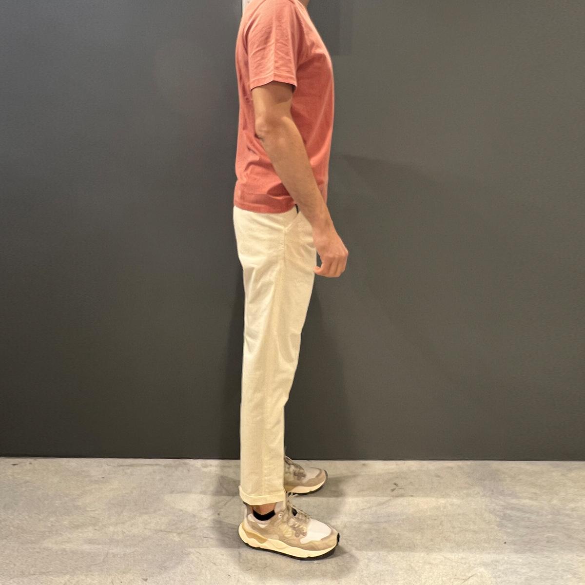 Clarks Pantaloni Alfred Chino Pinces Ivory - 4
