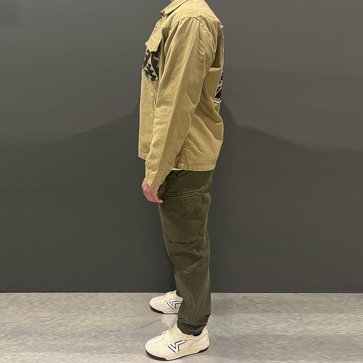 Clark Pantaloni Gary Utility Cargo Over Musk - 3