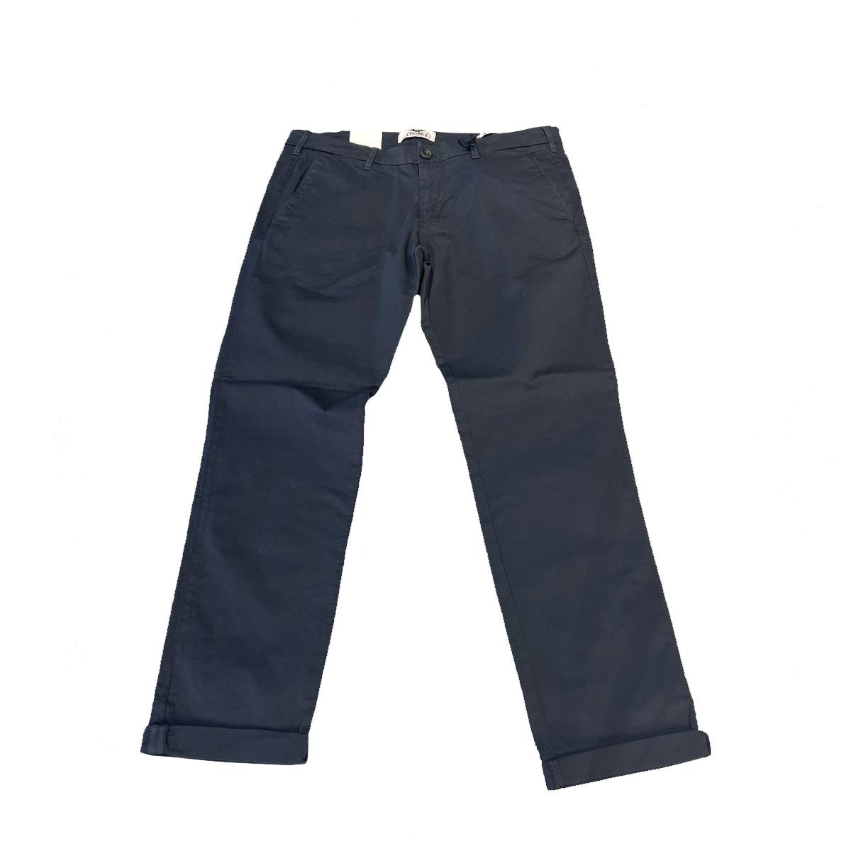 Clark Pantaloni Mark Navy Blue - 1