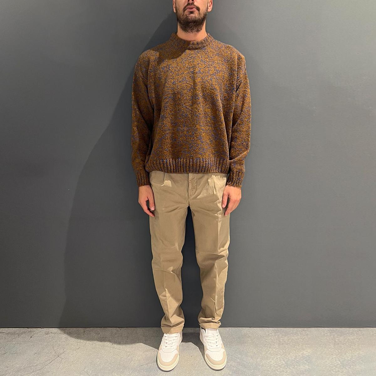 Clark Pantaloni Alfred Chino Pinces Mud - 3