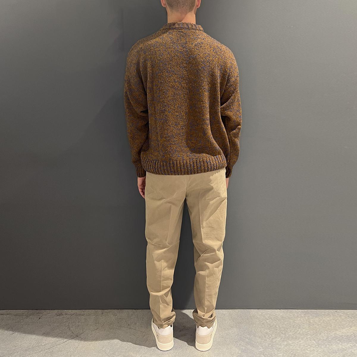 Clark Pantaloni Alfred Chino Pinces Mud - 4