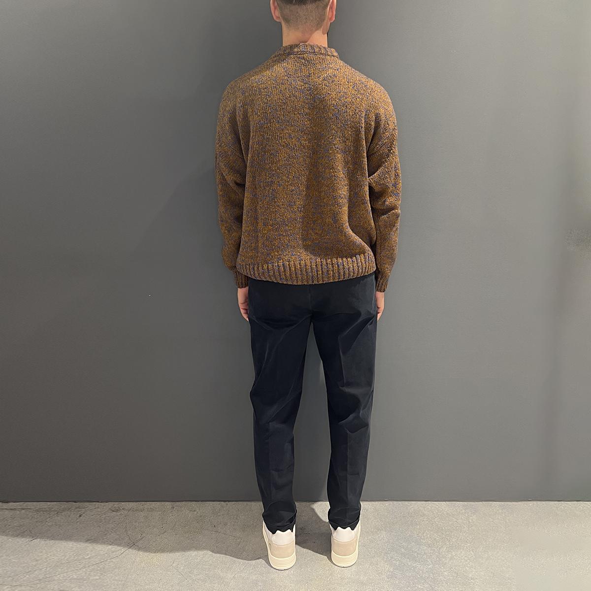 Clark Pantaloni Alfred Chino Pinces Navy Blue - 4