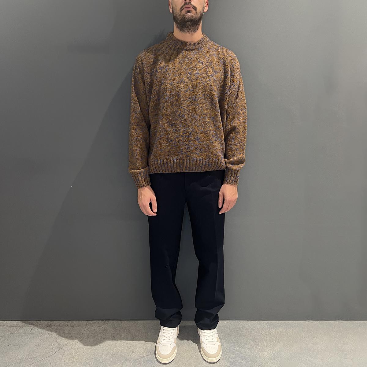 Clark Pantaloni Buck Relaxed Pinces Navy Blue - 3