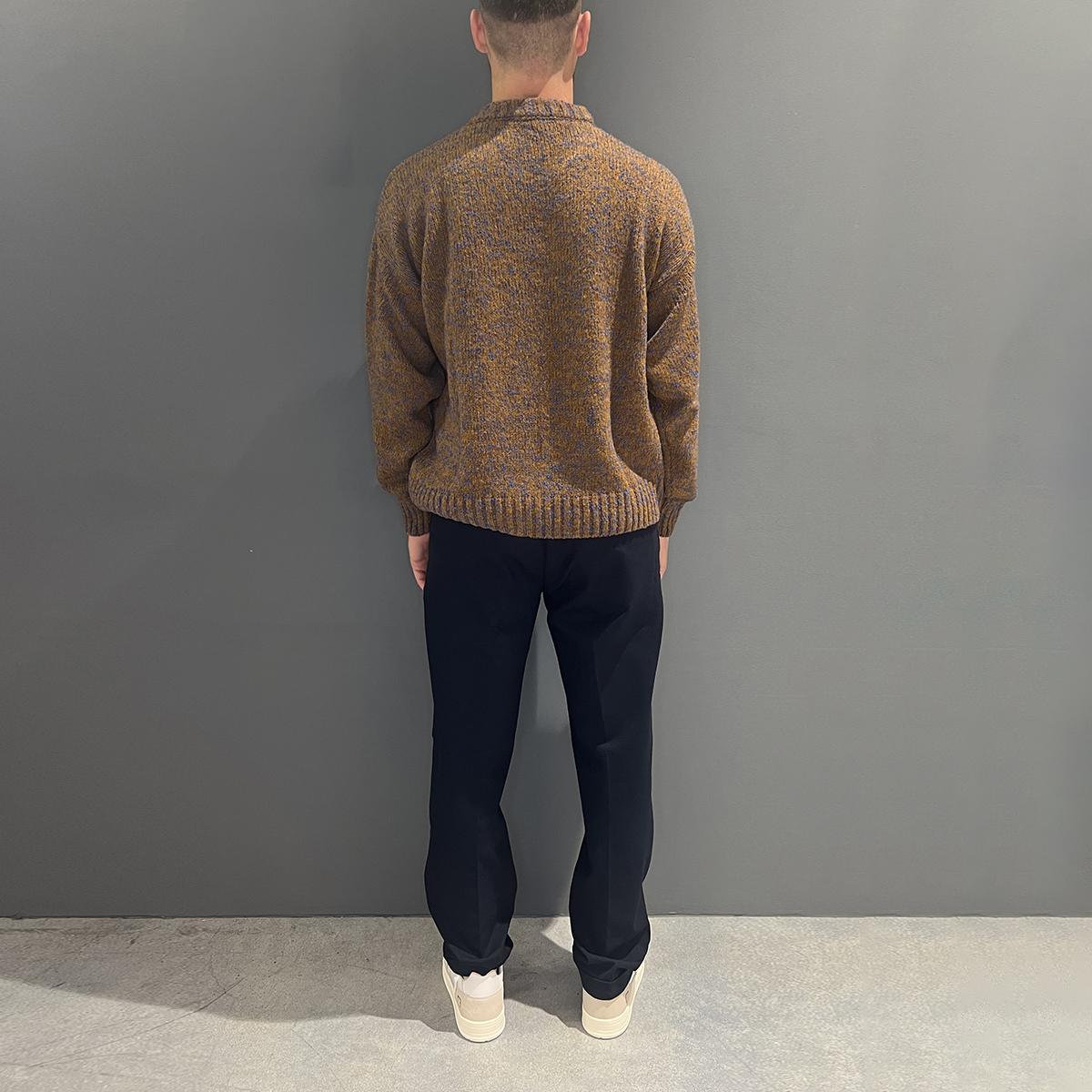 Clark Pantaloni Buck Relaxed Pinces Navy Blue - 4