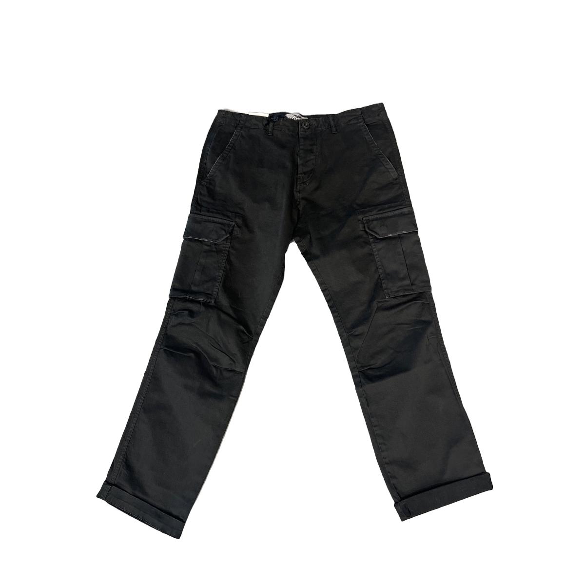 Clark Pantaloni Curtis Cargo Over Piombo - 1