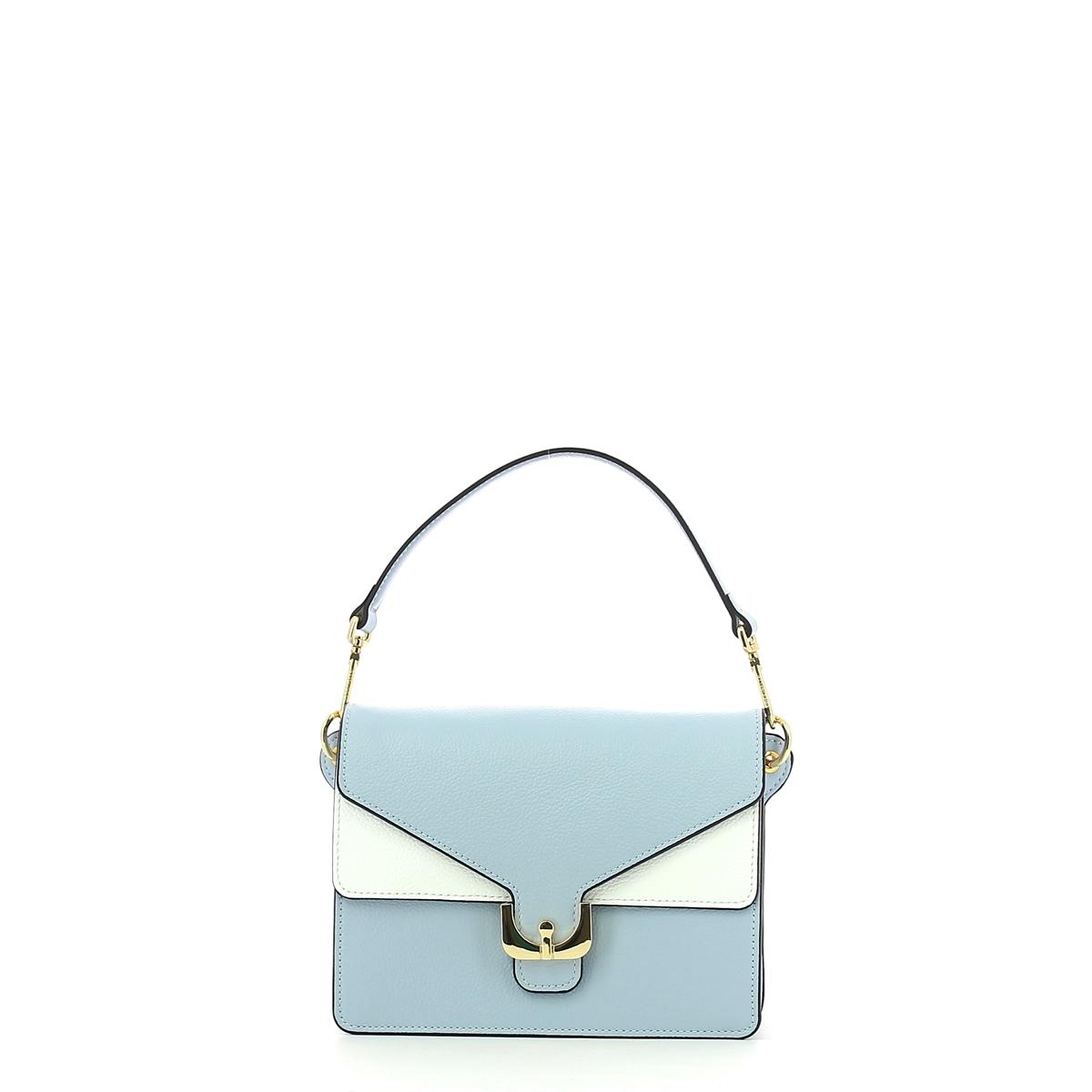 Ambrine leather bag-IRIS/BLANCHE-UN