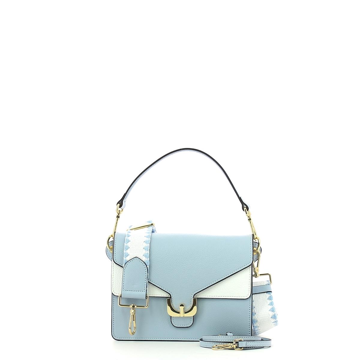 Ambrine leather bag-IRIS/BLANCHE-UN