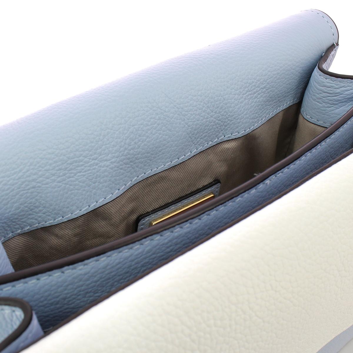 Ambrine leather bag-IRIS/BLANCHE-UN