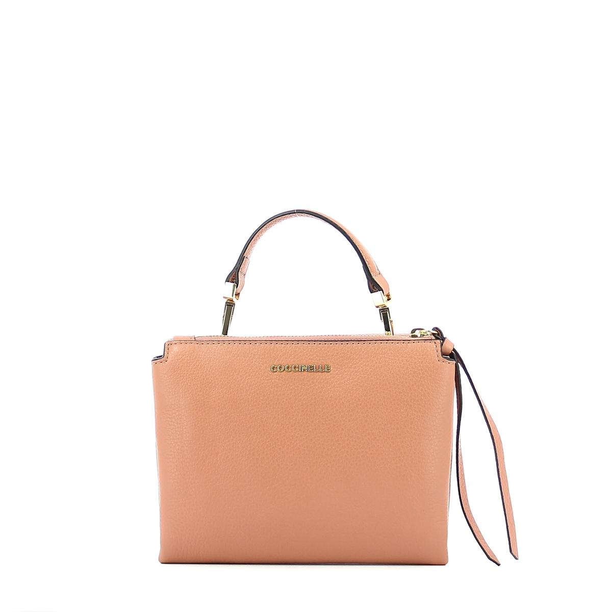 Arlettis Leather Minibag-ARGILE-UN
