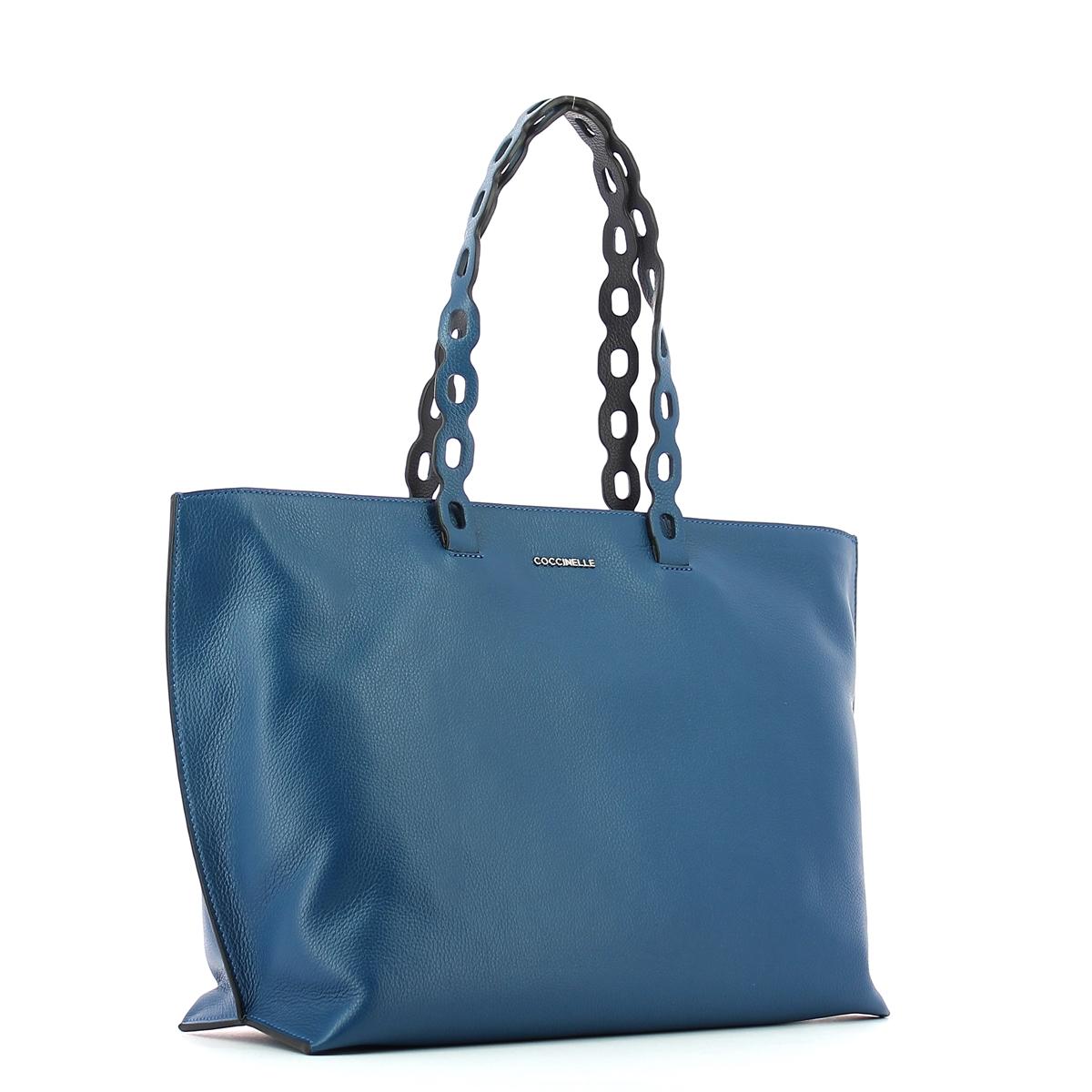 Maxi Shopper Naive-SAPHIR/BLEU-UN