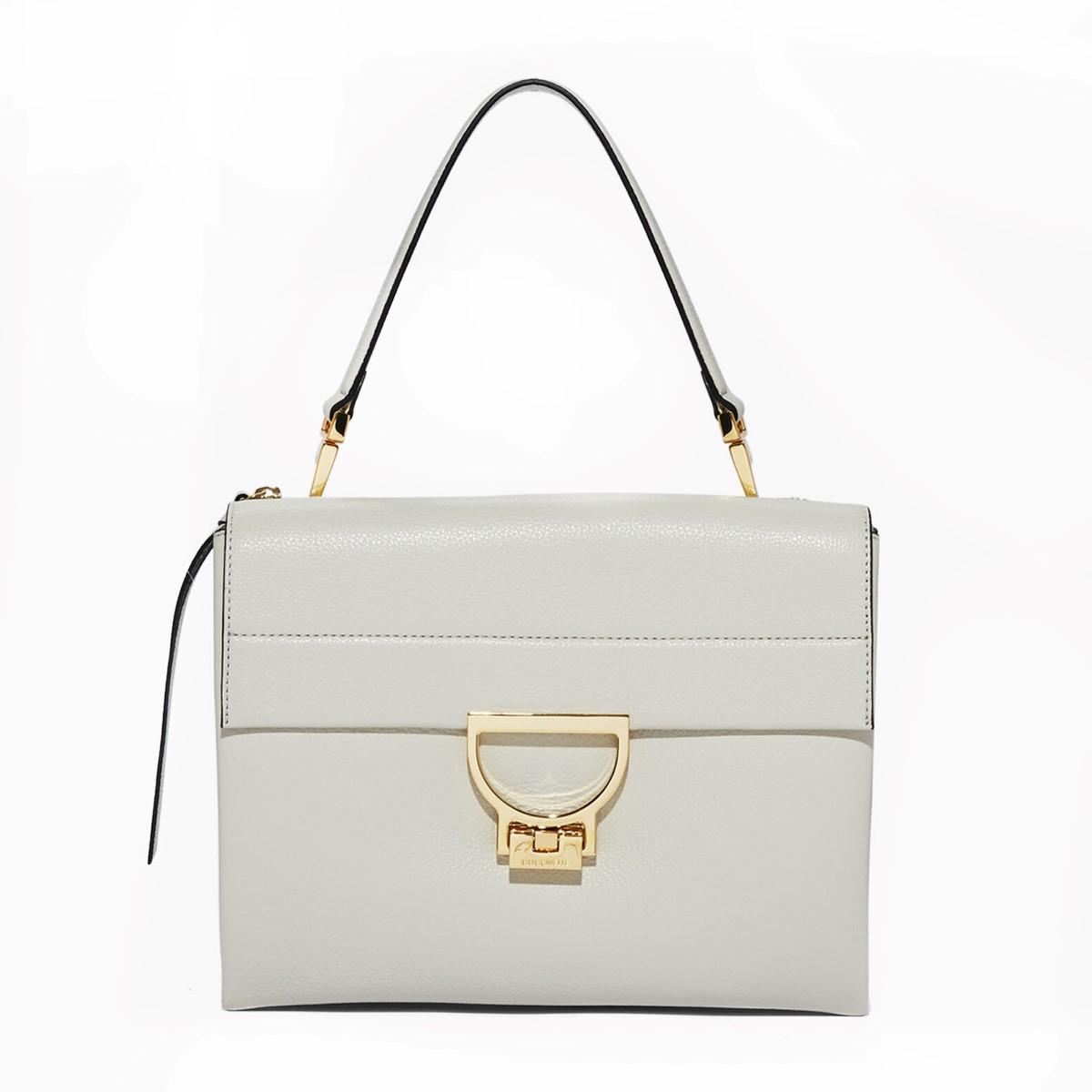 Coccinelle Borsa a Spalla Arlettis Maxi in Grana Naturale - 1