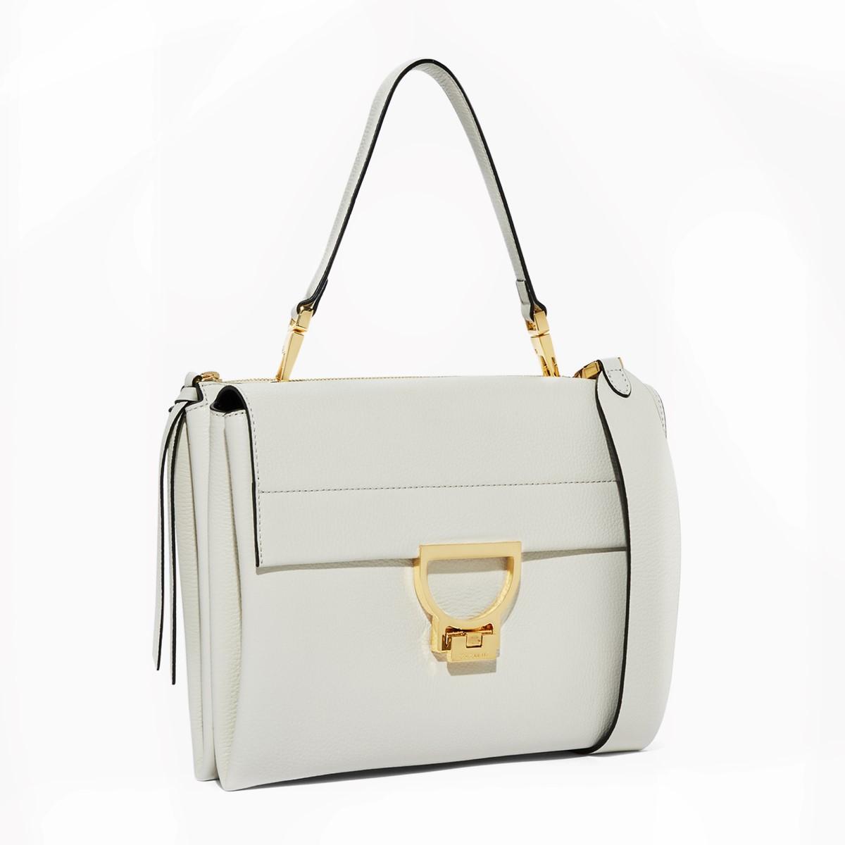 Coccinelle Borsa a Spalla Arlettis Maxi in Grana Naturale - 2