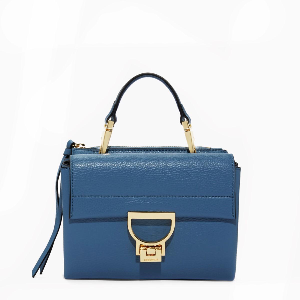 Coccinelle Arlettis Mini in Vera Pelle a Grana Naturale - 1