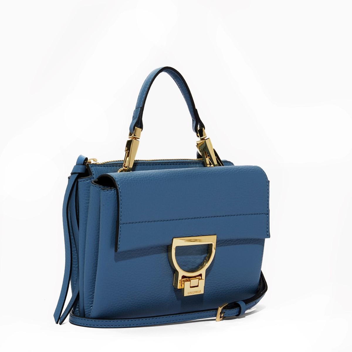 Coccinelle Arlettis Mini in Vera Pelle a Grana Naturale - 2