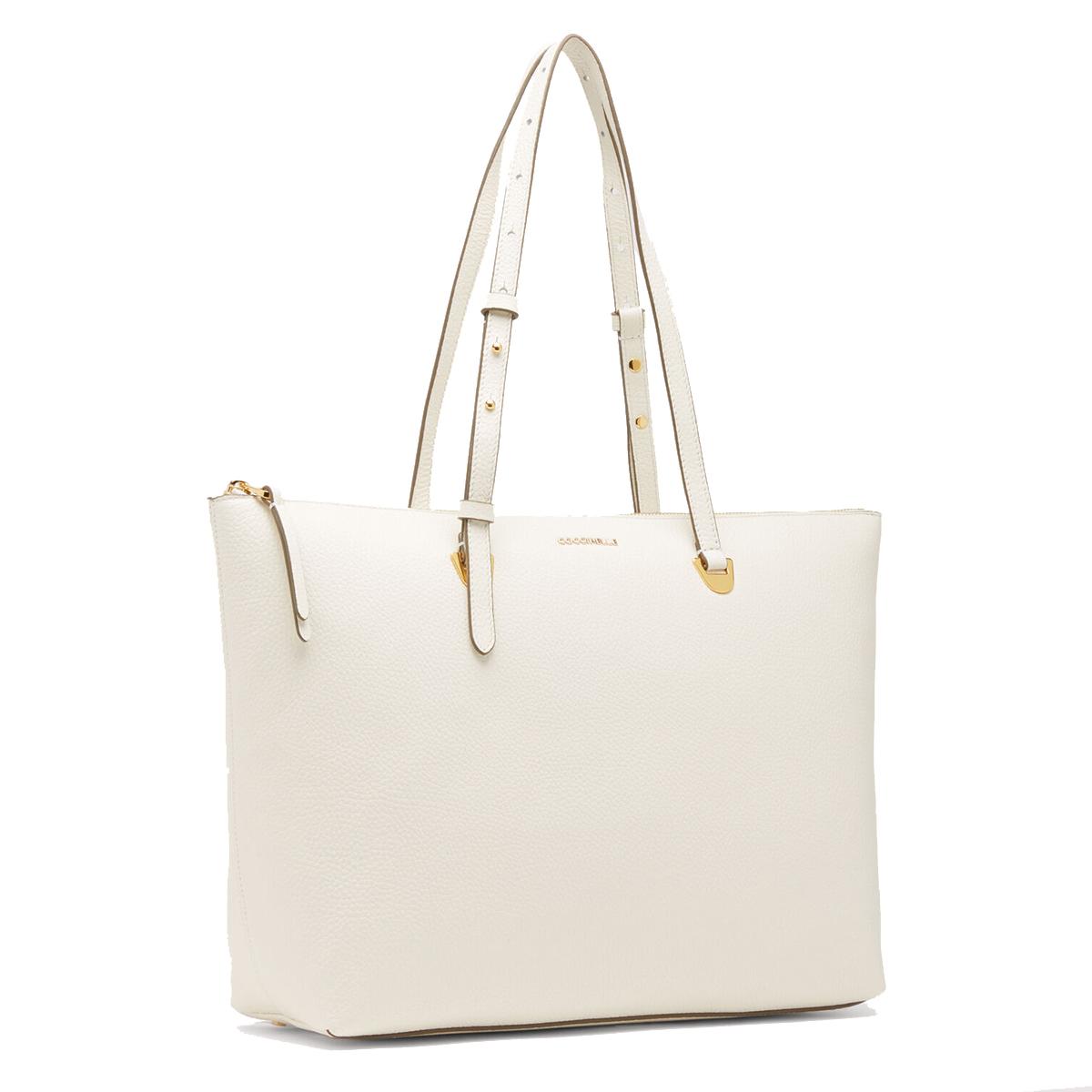 Coccinelle Shopper Lea White - 2
