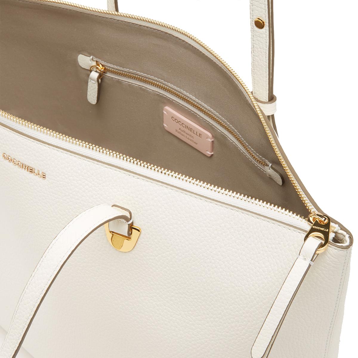 Coccinelle Shopper Lea White - 4