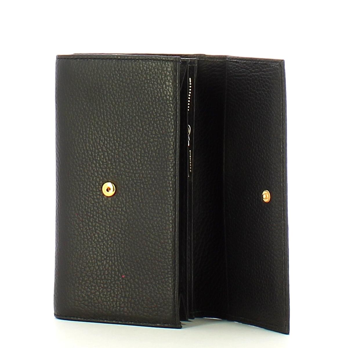 Coccinelle Portafoglio Metallic Soft Noir - 3