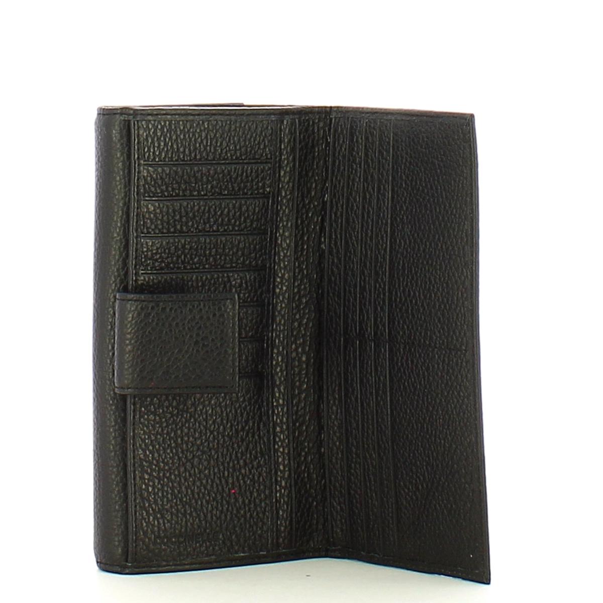 Coccinelle Portafoglio Metallic Soft Noir - 4