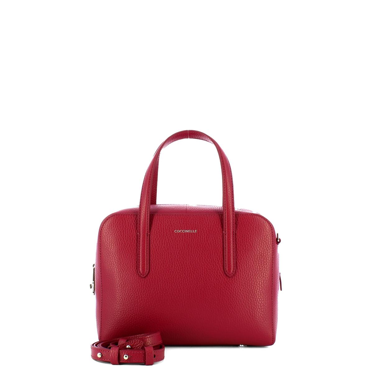 Coccinelle Bauletto Swap Garnet Red - 4