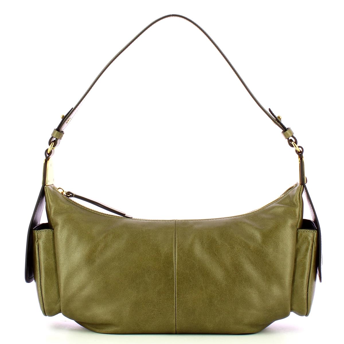 Coccinelle Borsa a spalla Campus Vintage Large Laurel Green - 1